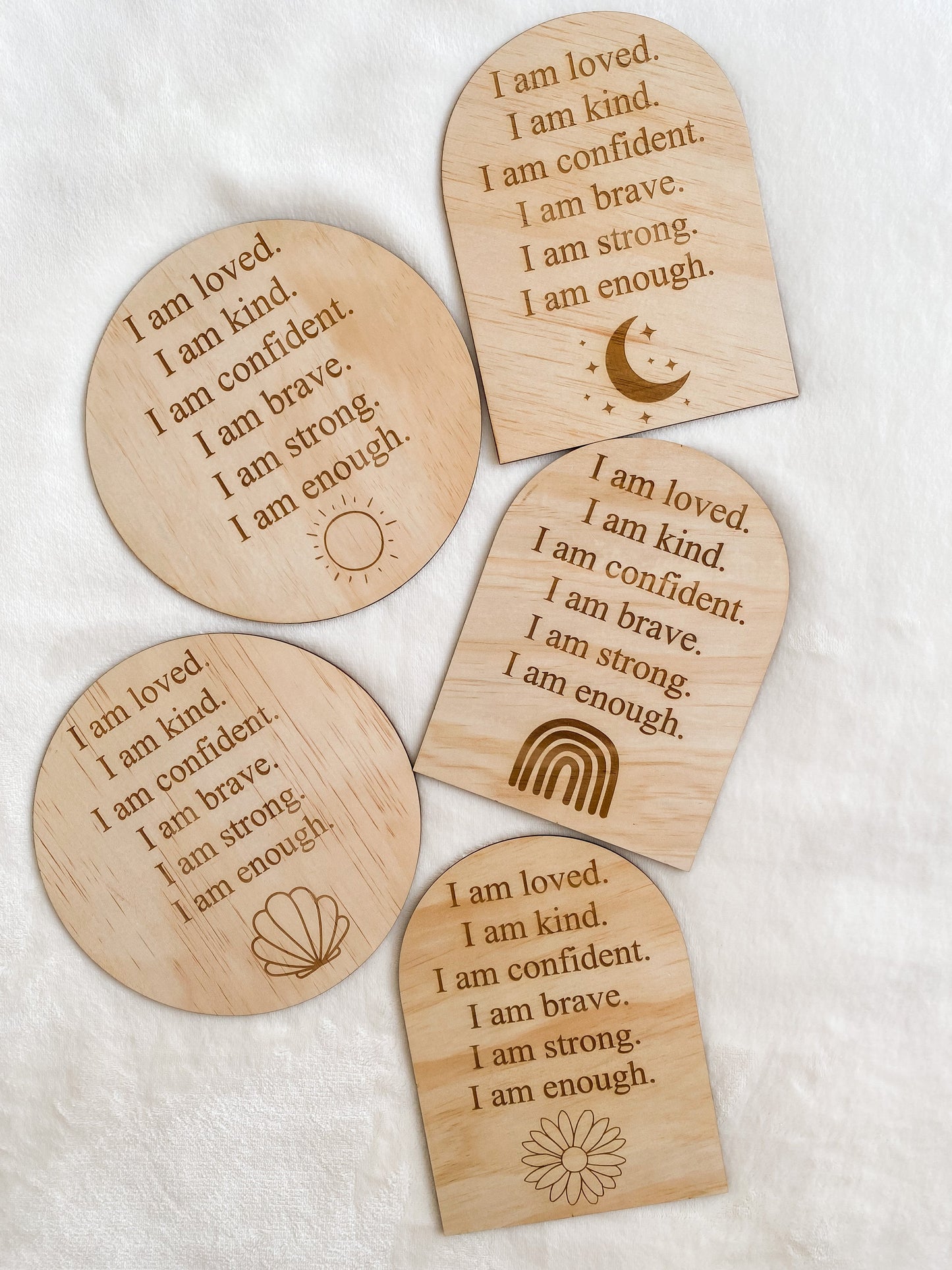 Personalised Affirmation Plaque