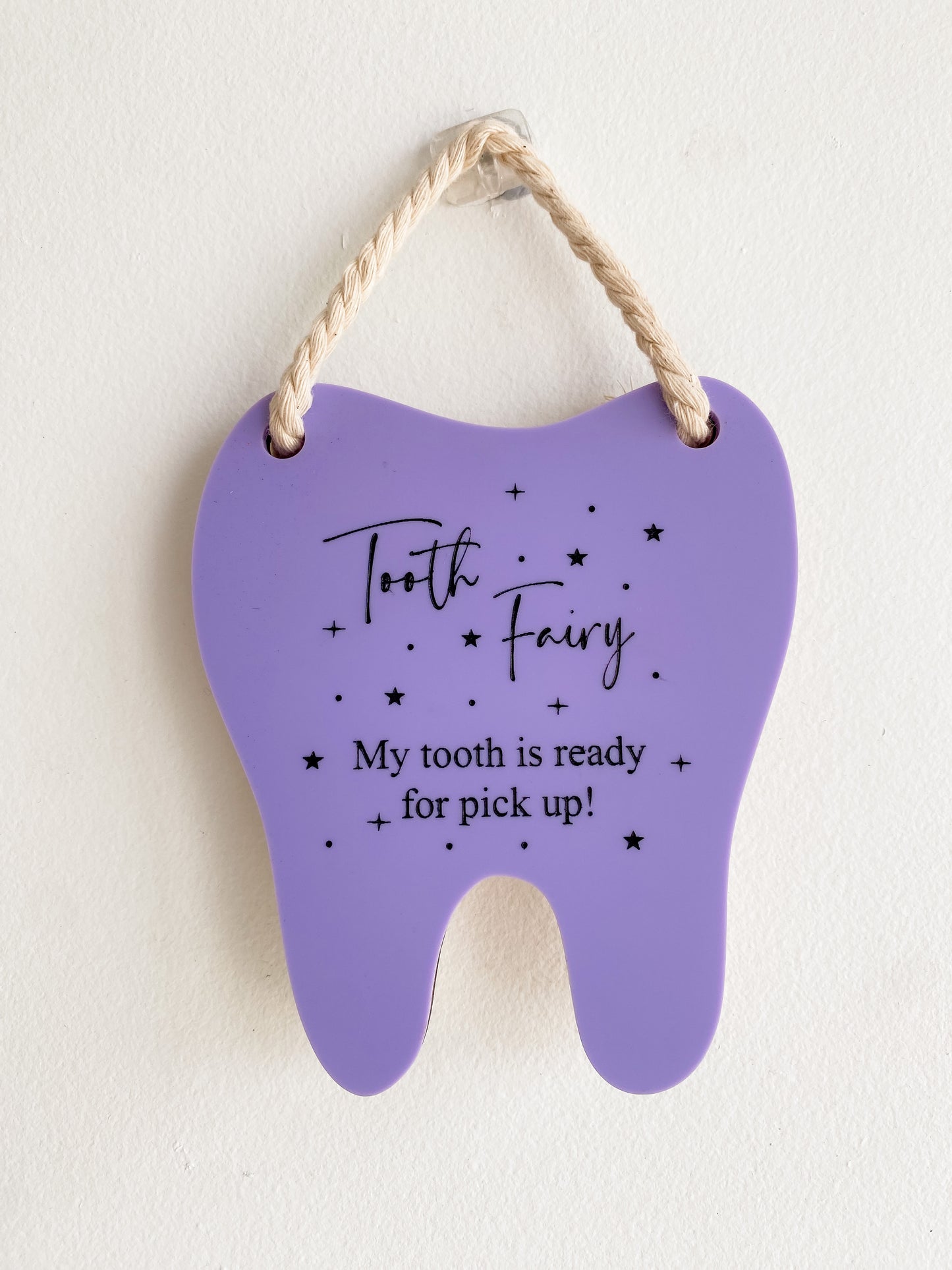 Tooth Fairy Door Sign and Tray Set