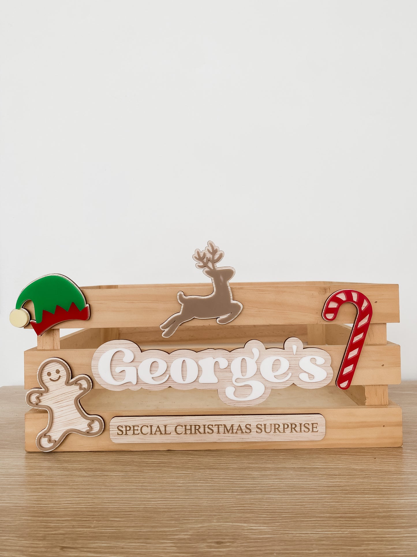 Christmas Crate Decorations