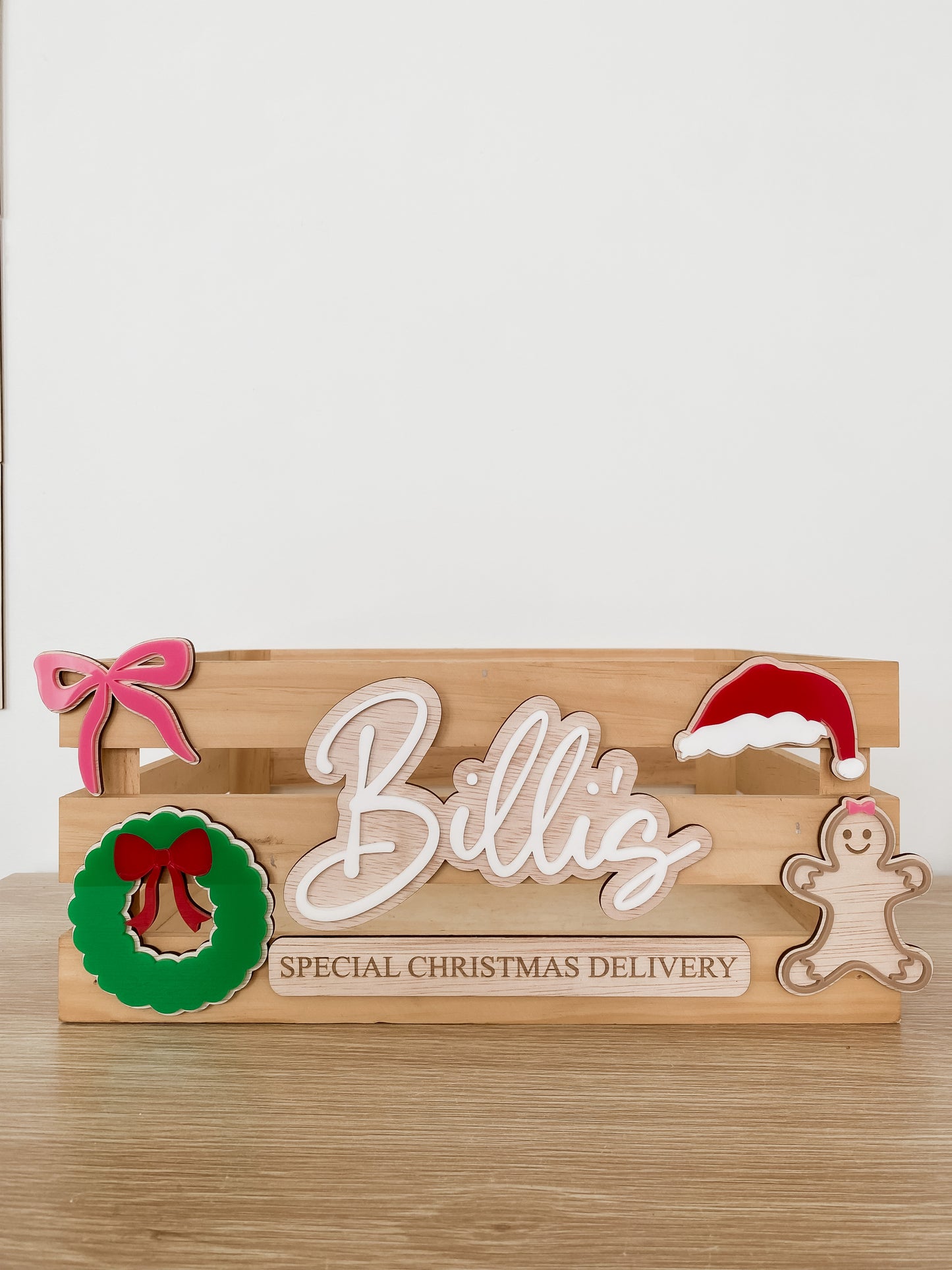 Christmas Crate Decorations