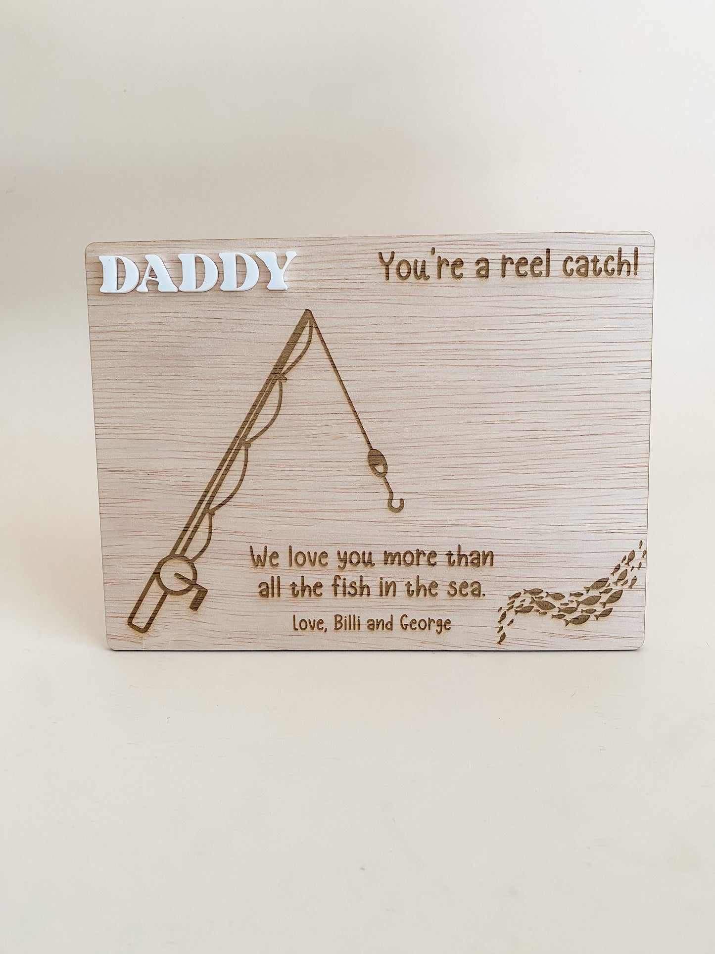 You're a Reel Catch Father's Day Keepsake