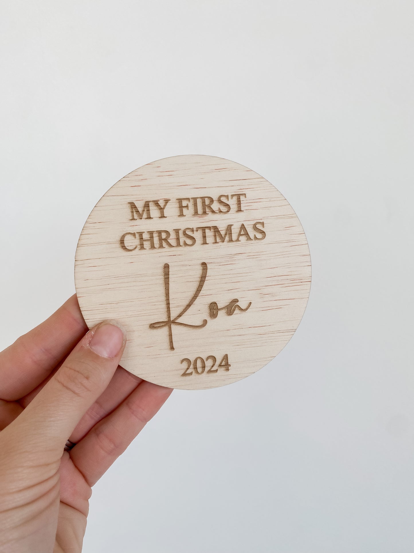 My First Christmas 2025 - PERSONALISED