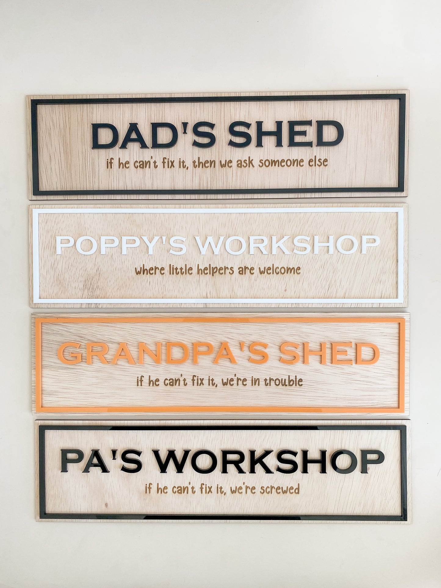Custom Shed and Workshop Sign