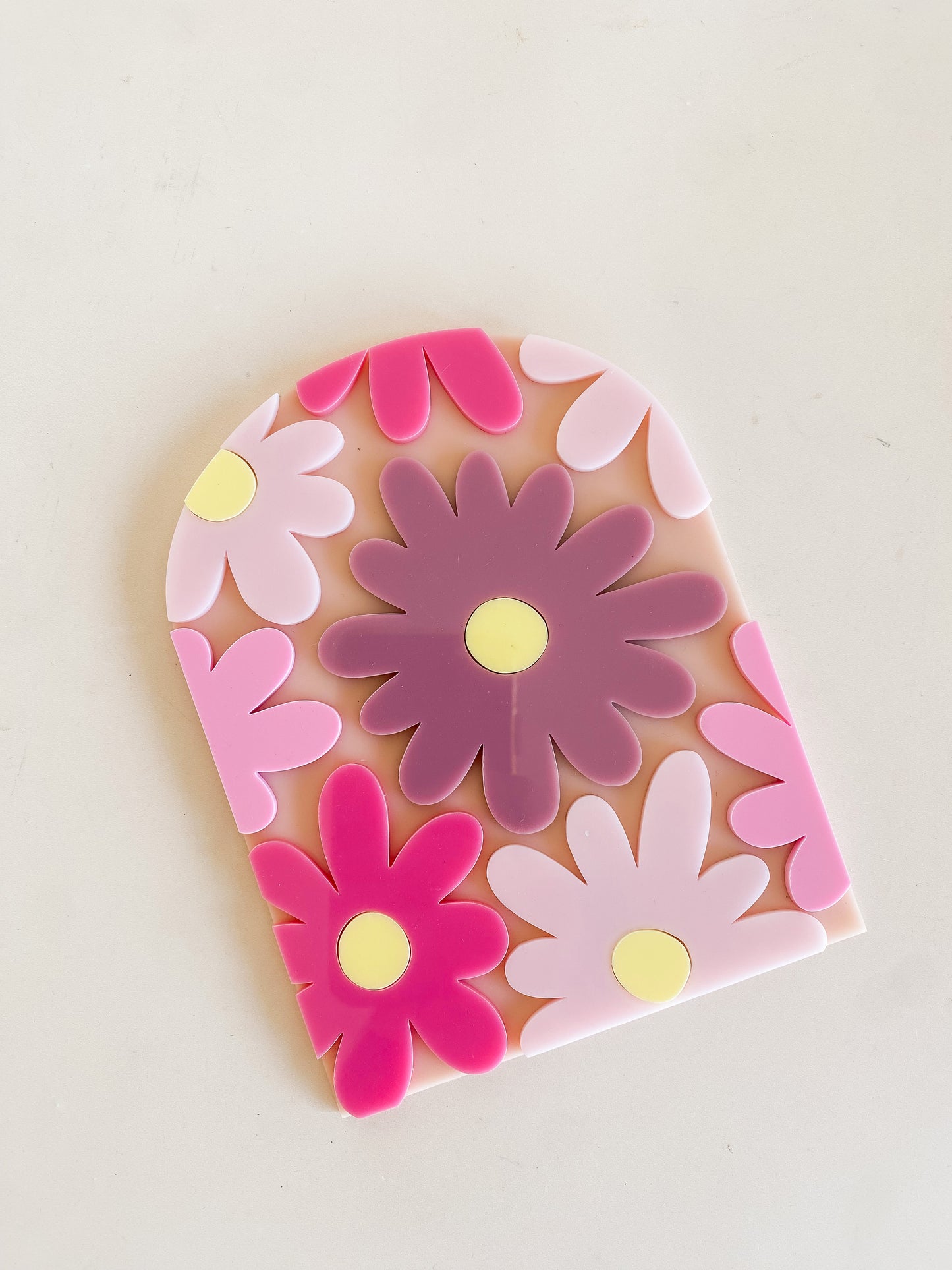 Daisy Flower Wall Tile