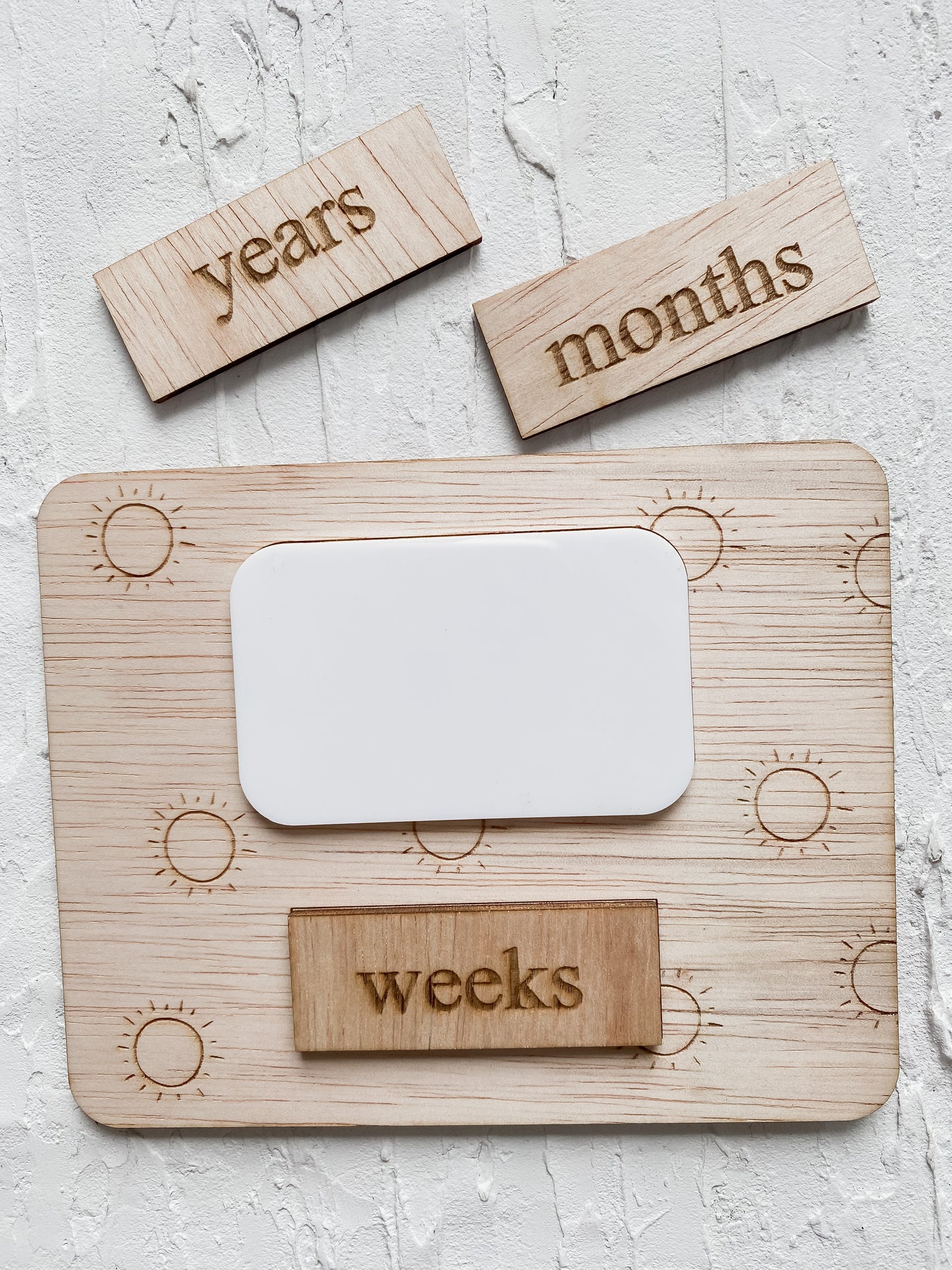 Baby Milestone Sign
