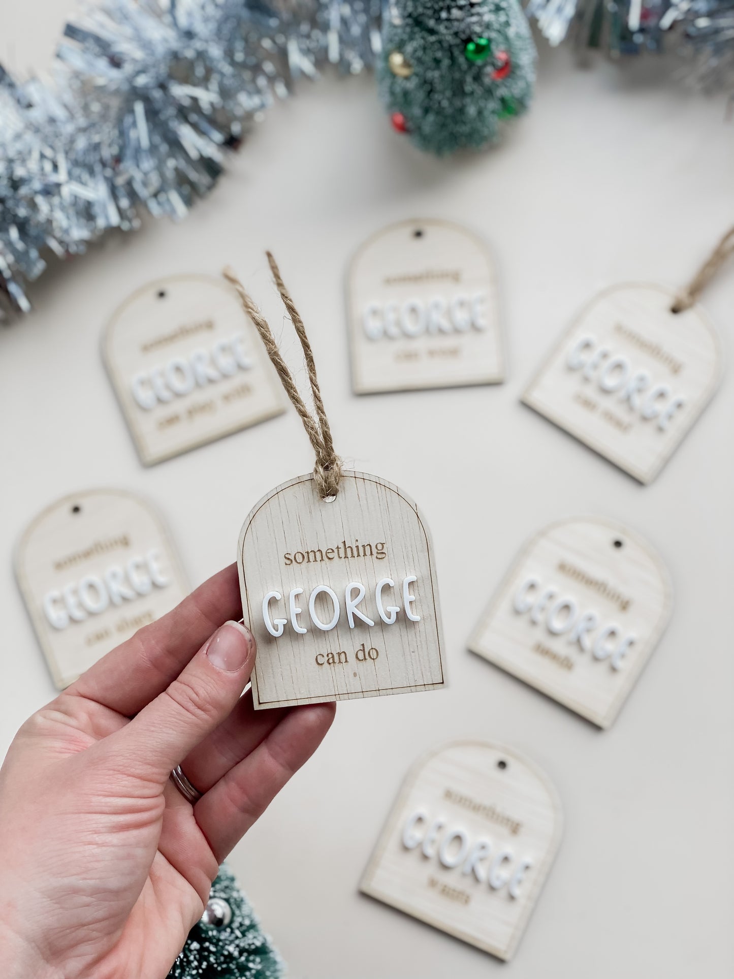 Mindful Gift Tags - Personalised Acrylic