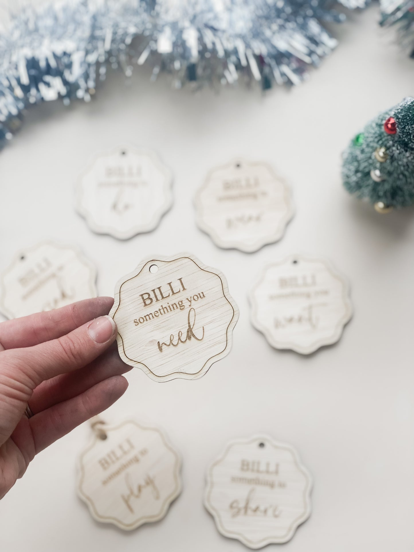 Mindful Gift Tags - Personalised Engraved