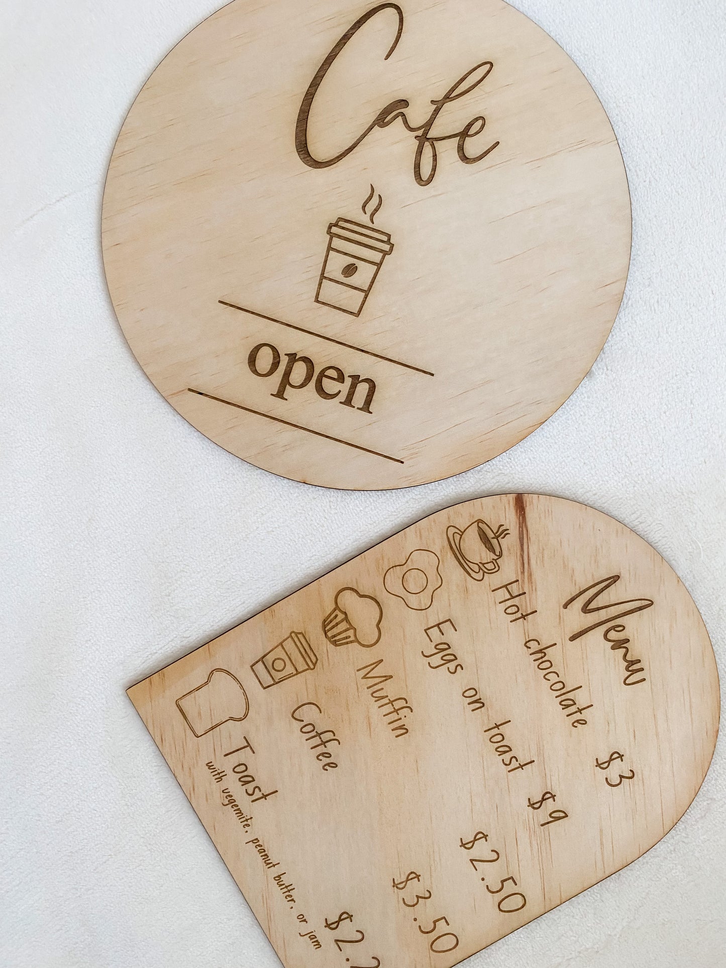 Cafe Menu Sign