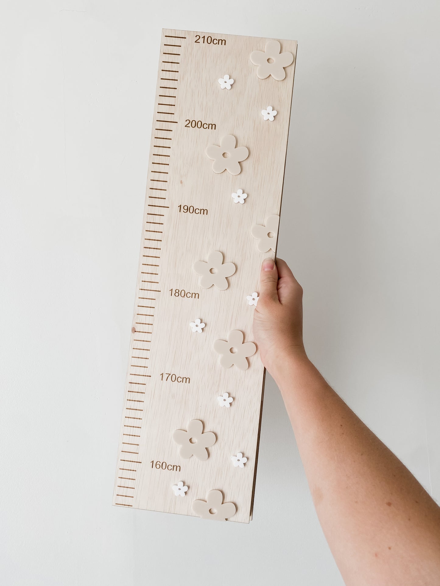 Flower Children's Height Chart