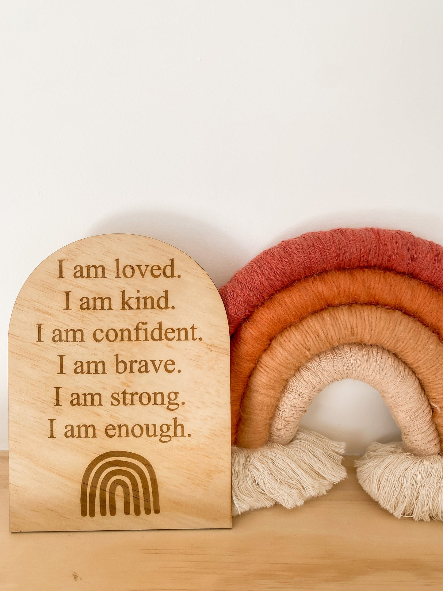 Affirmation Plaque