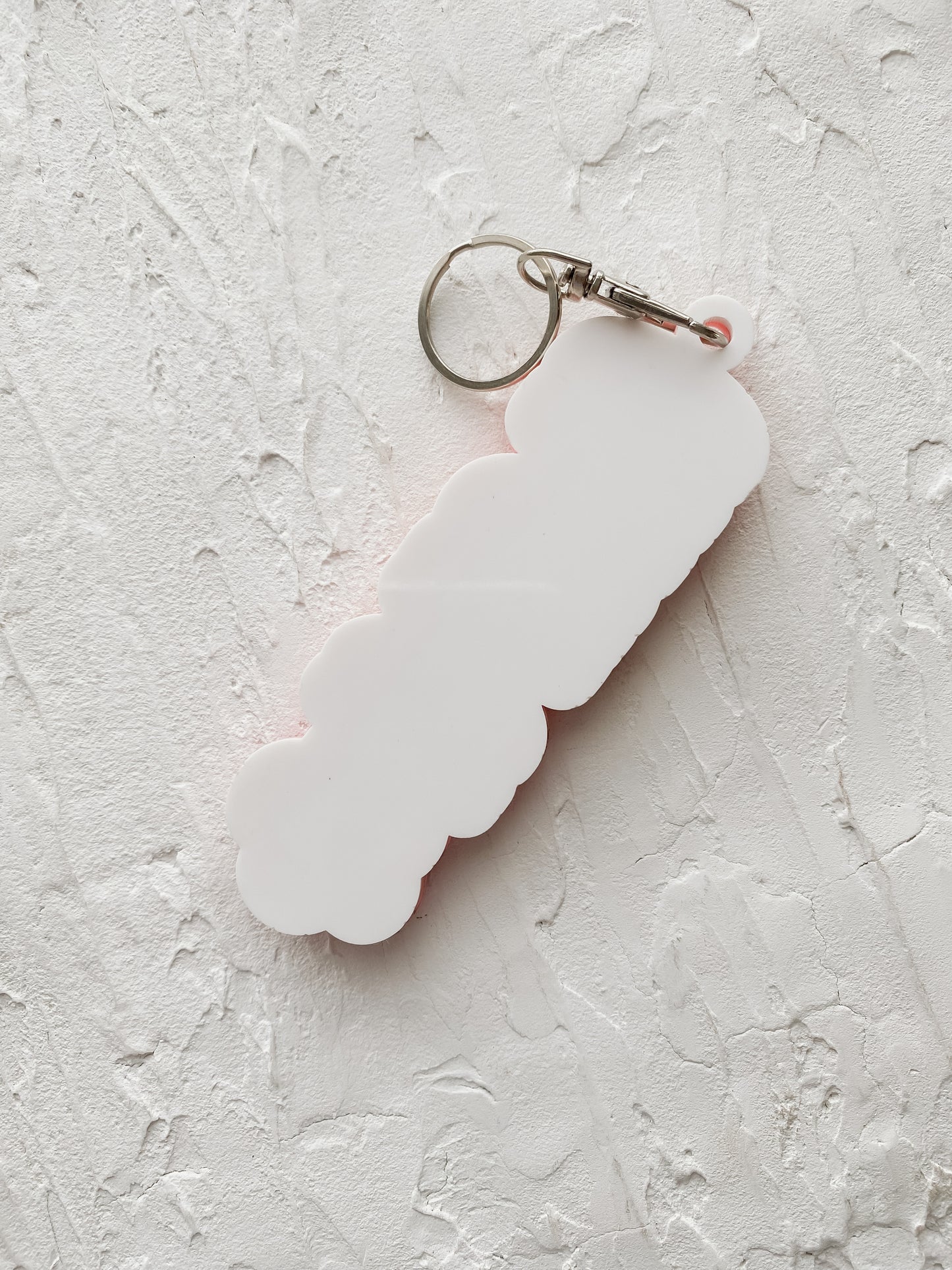 Acrylic Name Bag Tag
