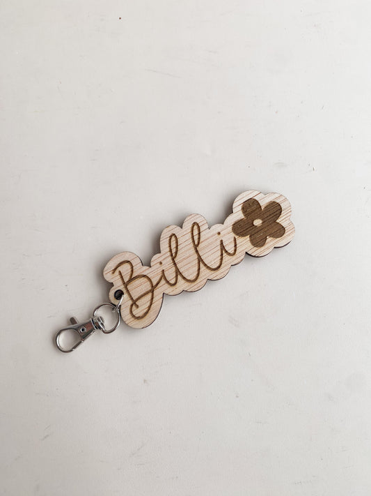 Personalised Name Bag Tag - ENGRAVED