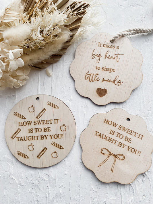 Hanging Quote Present Tag