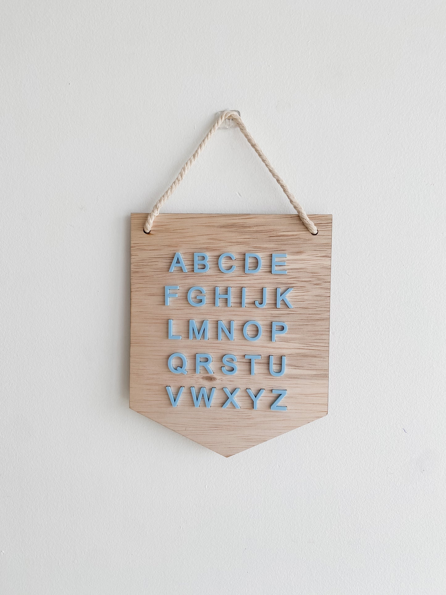 Alphabet Hanging Wall Sign