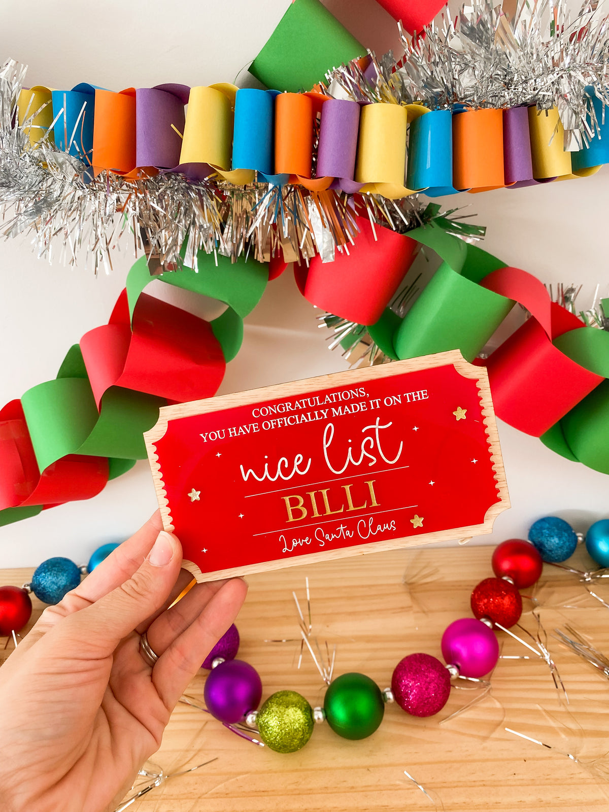 Santa's Nice List Ticket