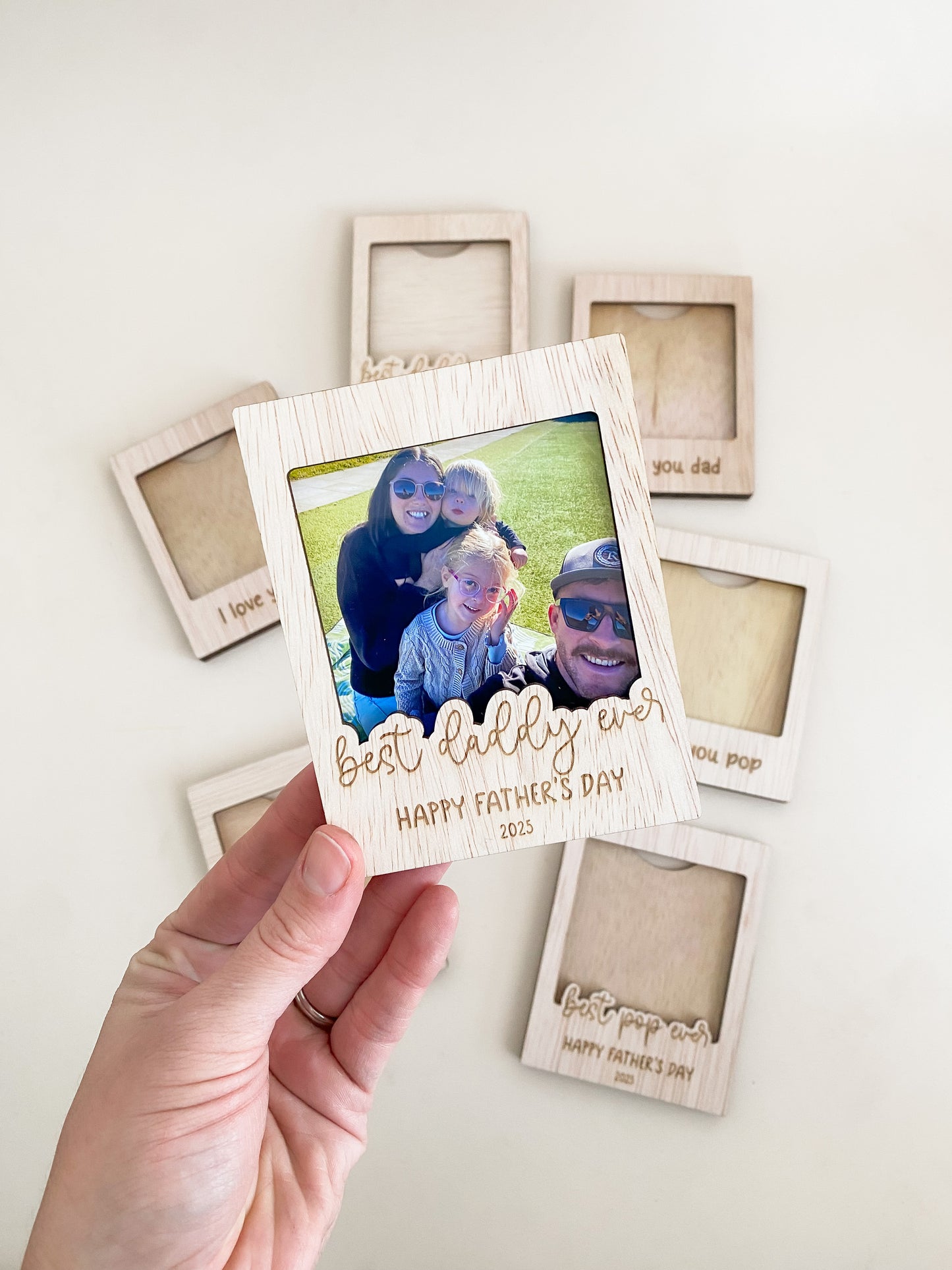 Father’s Day Fridge Photo Magnets