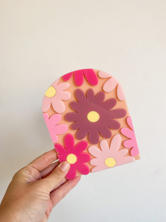 Daisy Flower Wall Tile