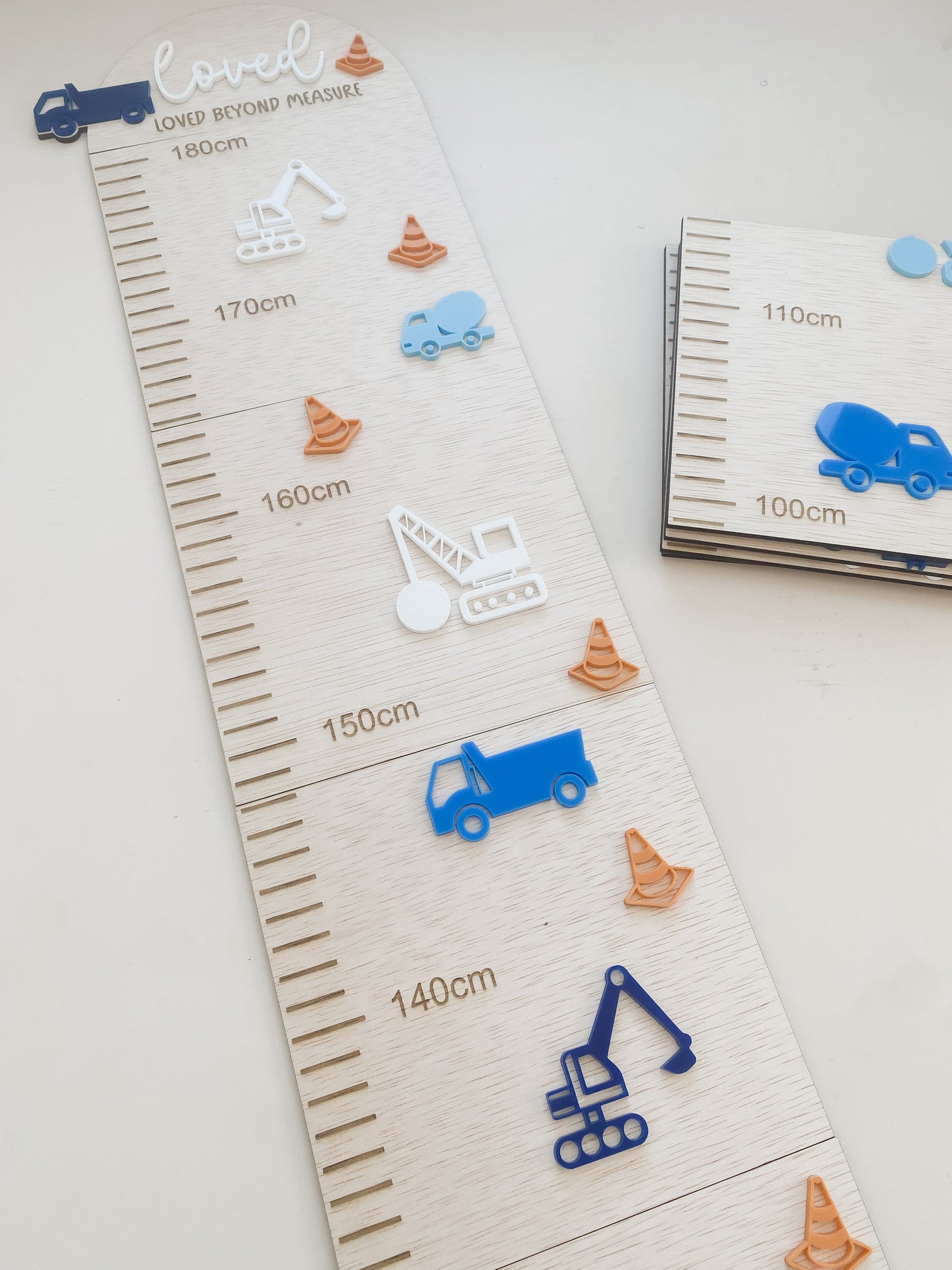 Construction Heights Chart