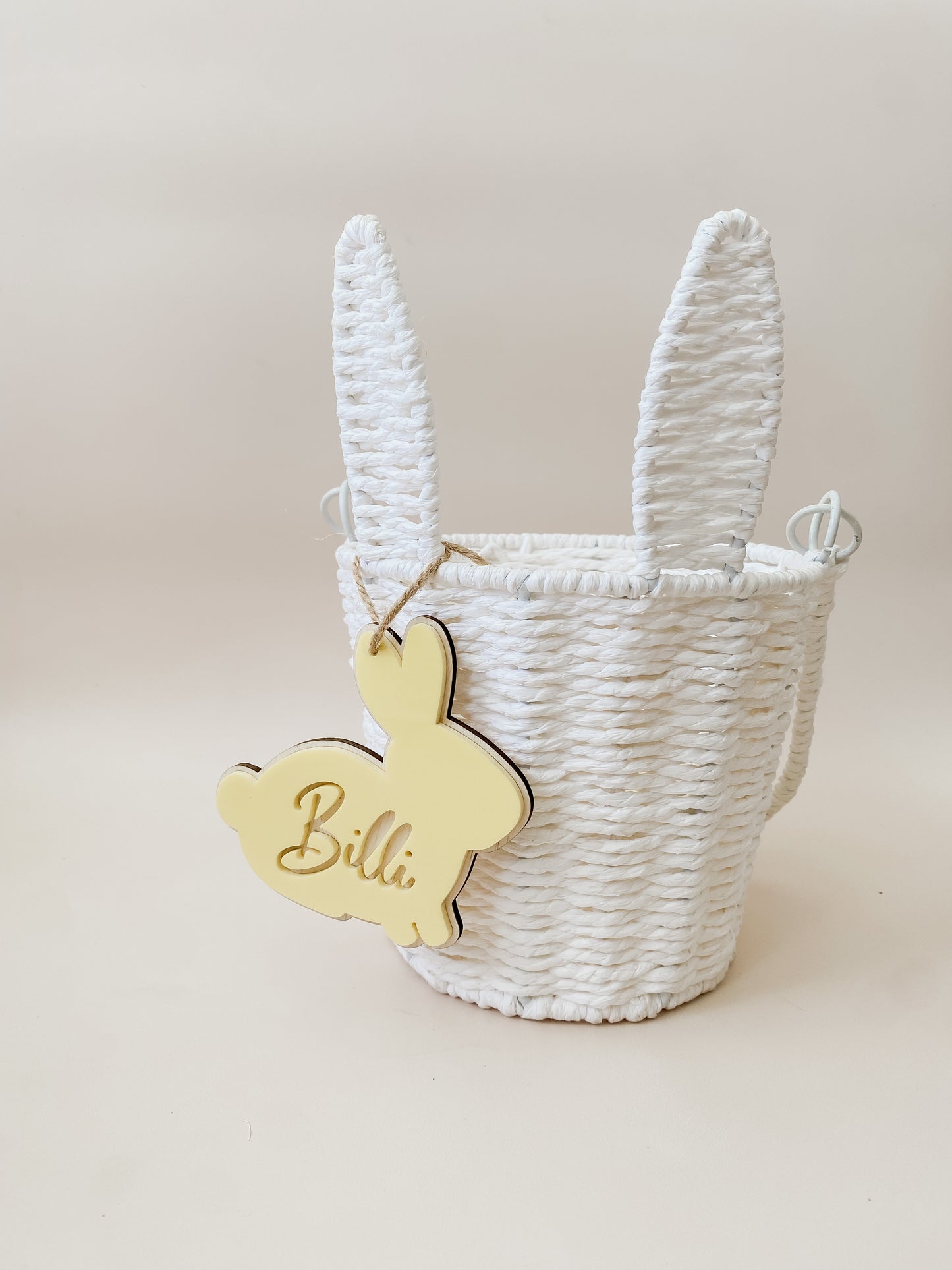 Easter Basket Name Tags - BUNNY