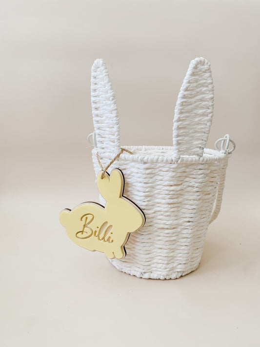 Easter Basket Name Tags - BUNNY