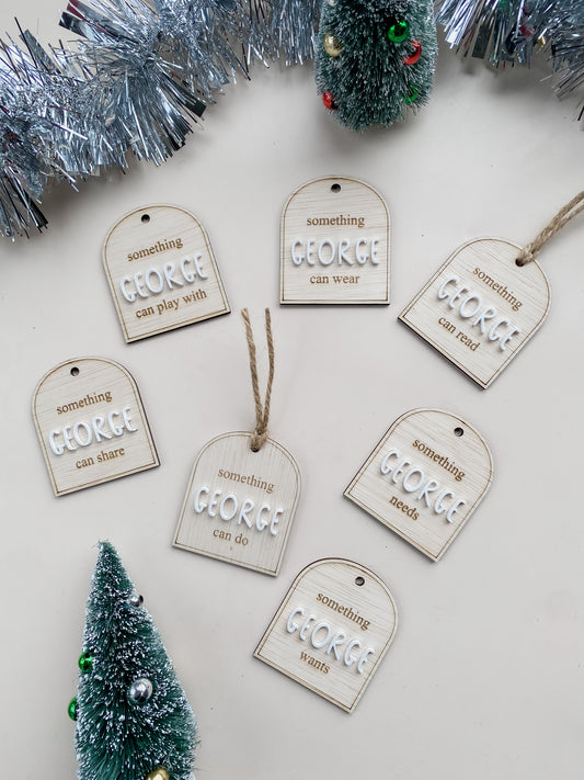 Mindful Gift Tags - Personalised Acrylic