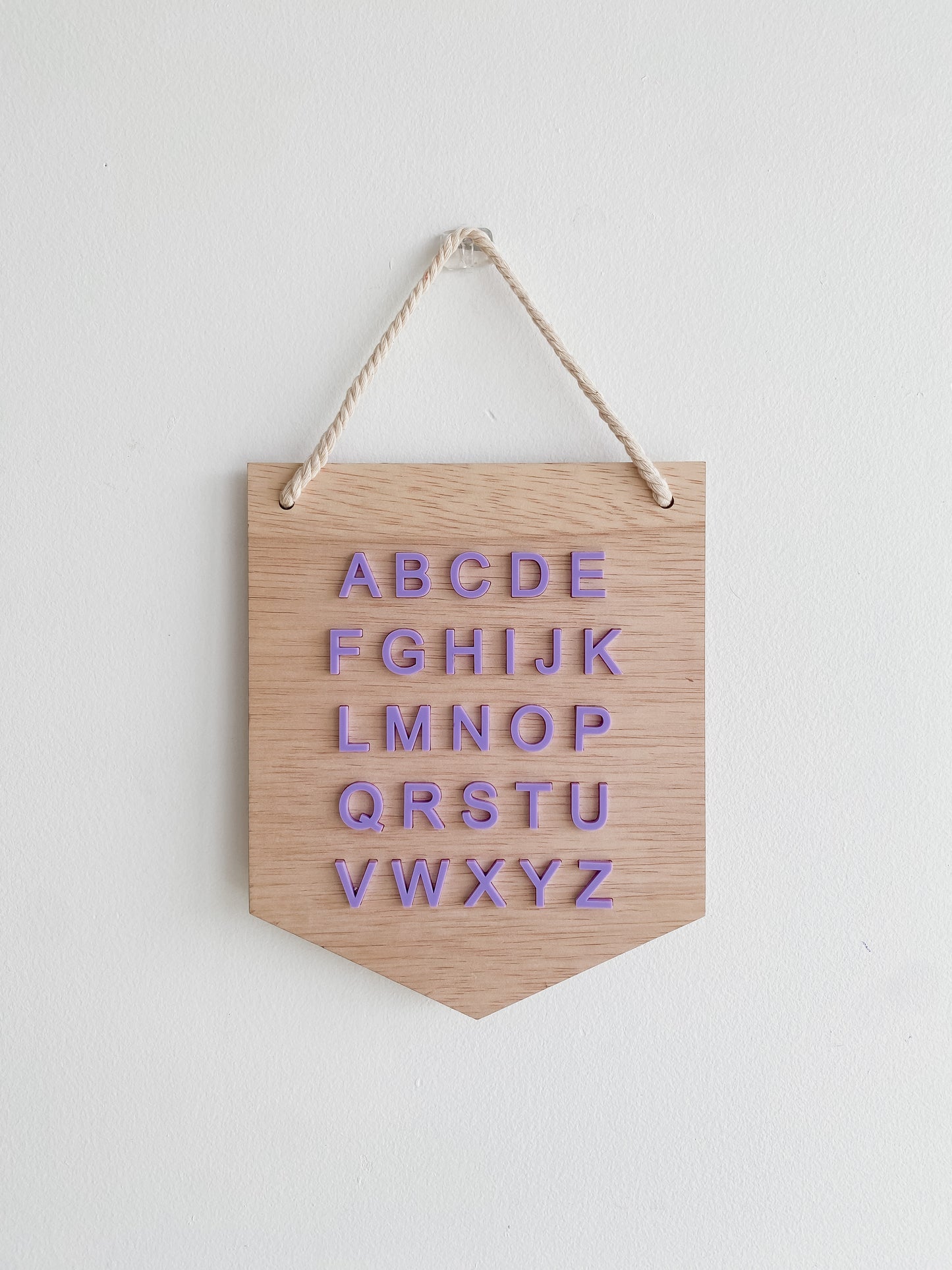 Alphabet Hanging Wall Sign