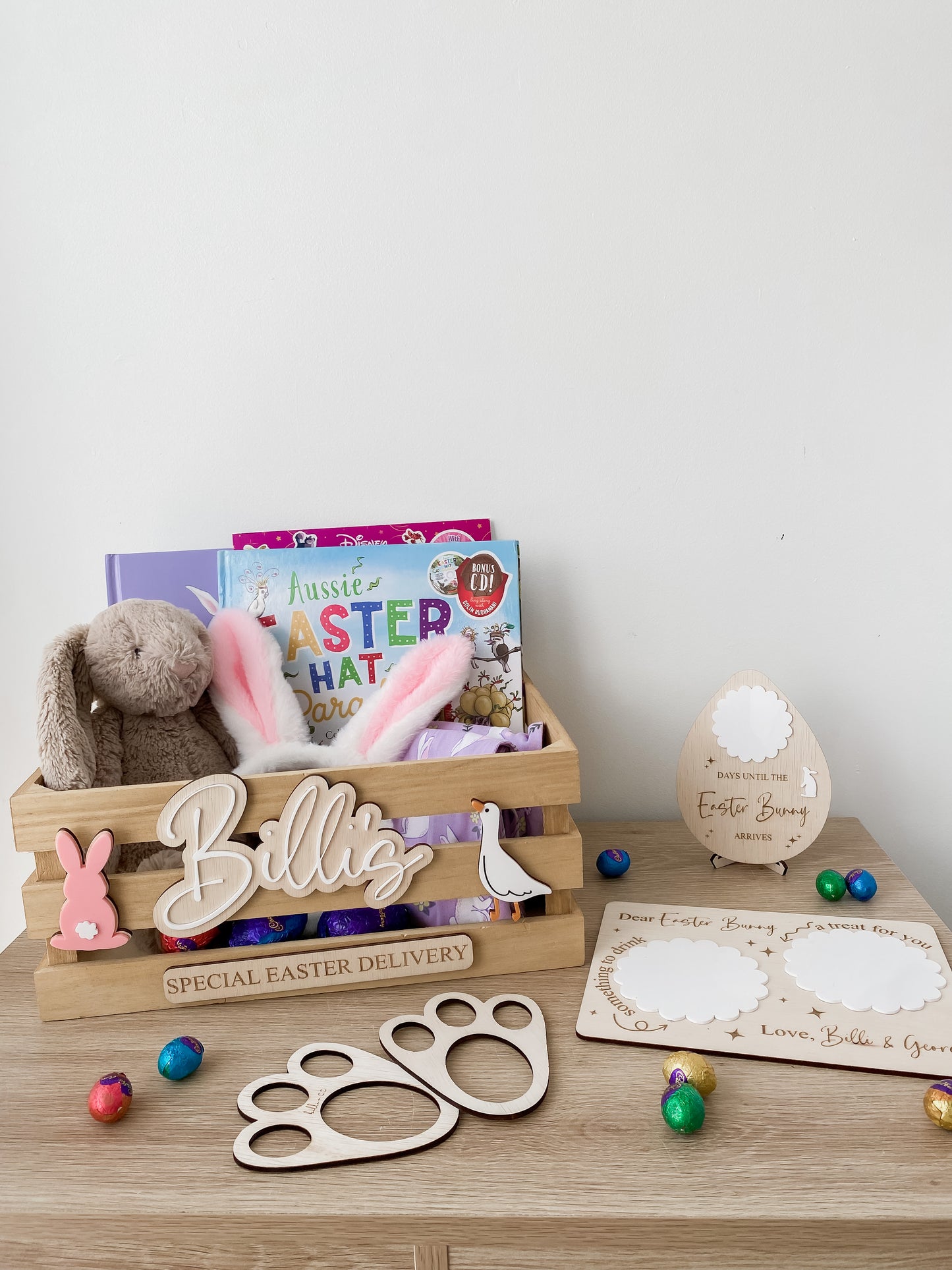 Easter Bunny Treat Board