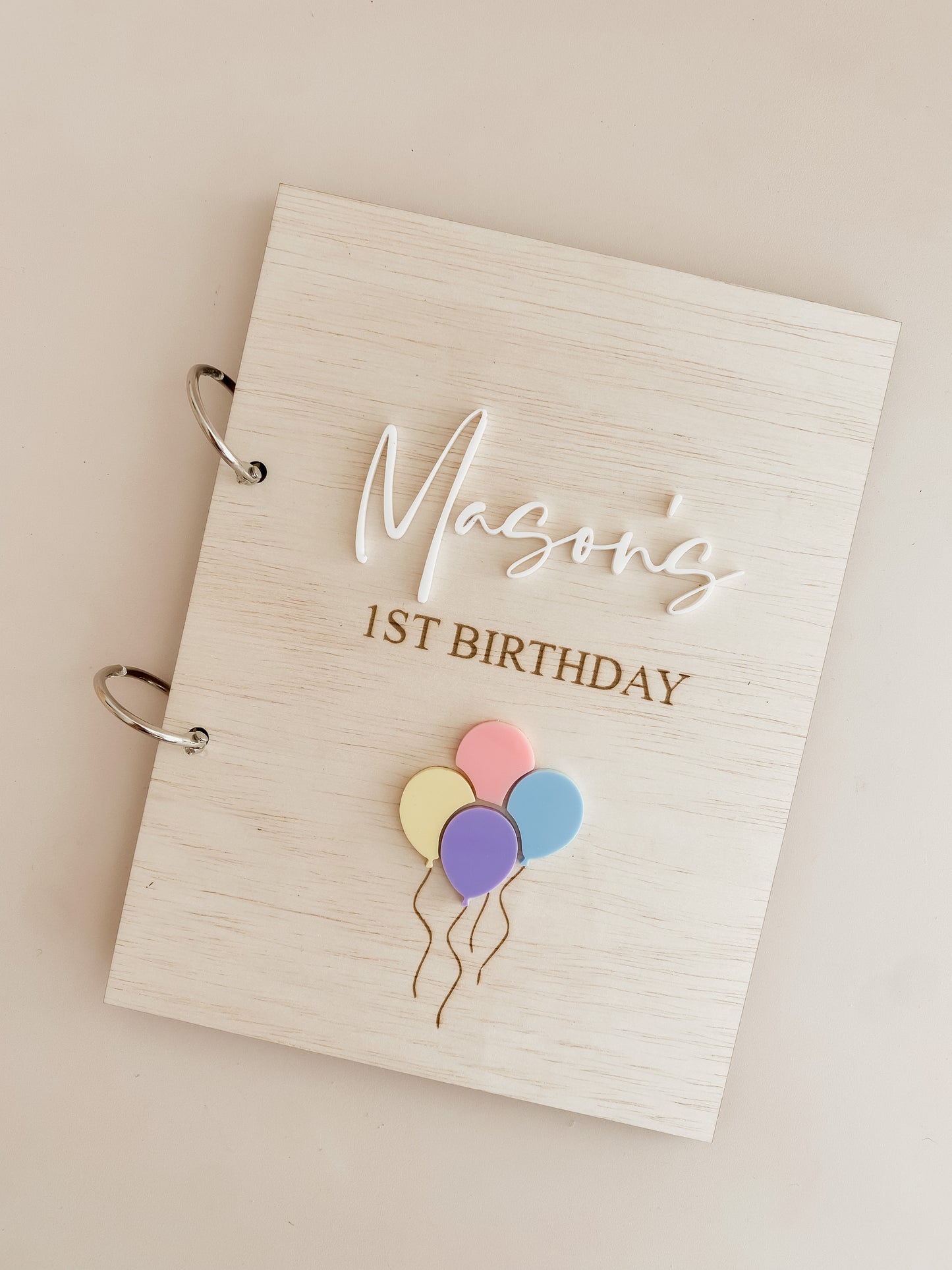 Personalised Birthday Card Keeper