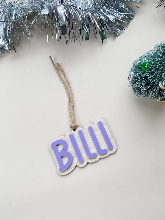 Christmas Bauble - PERSONALISED NAME