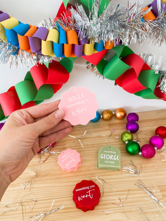 Personalised Mindful Gift Tags
