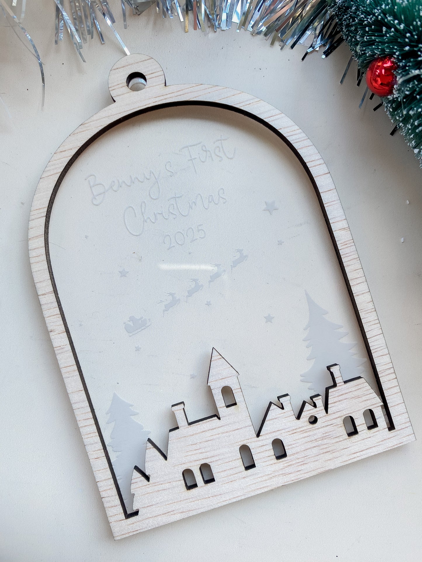 Christmas Bauble - My First Christmas Personalised
