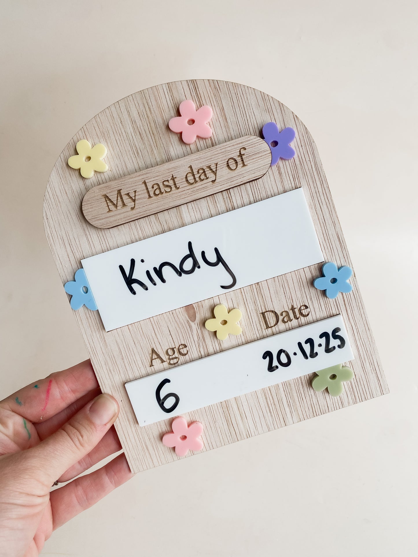 Children’s Milestone Board