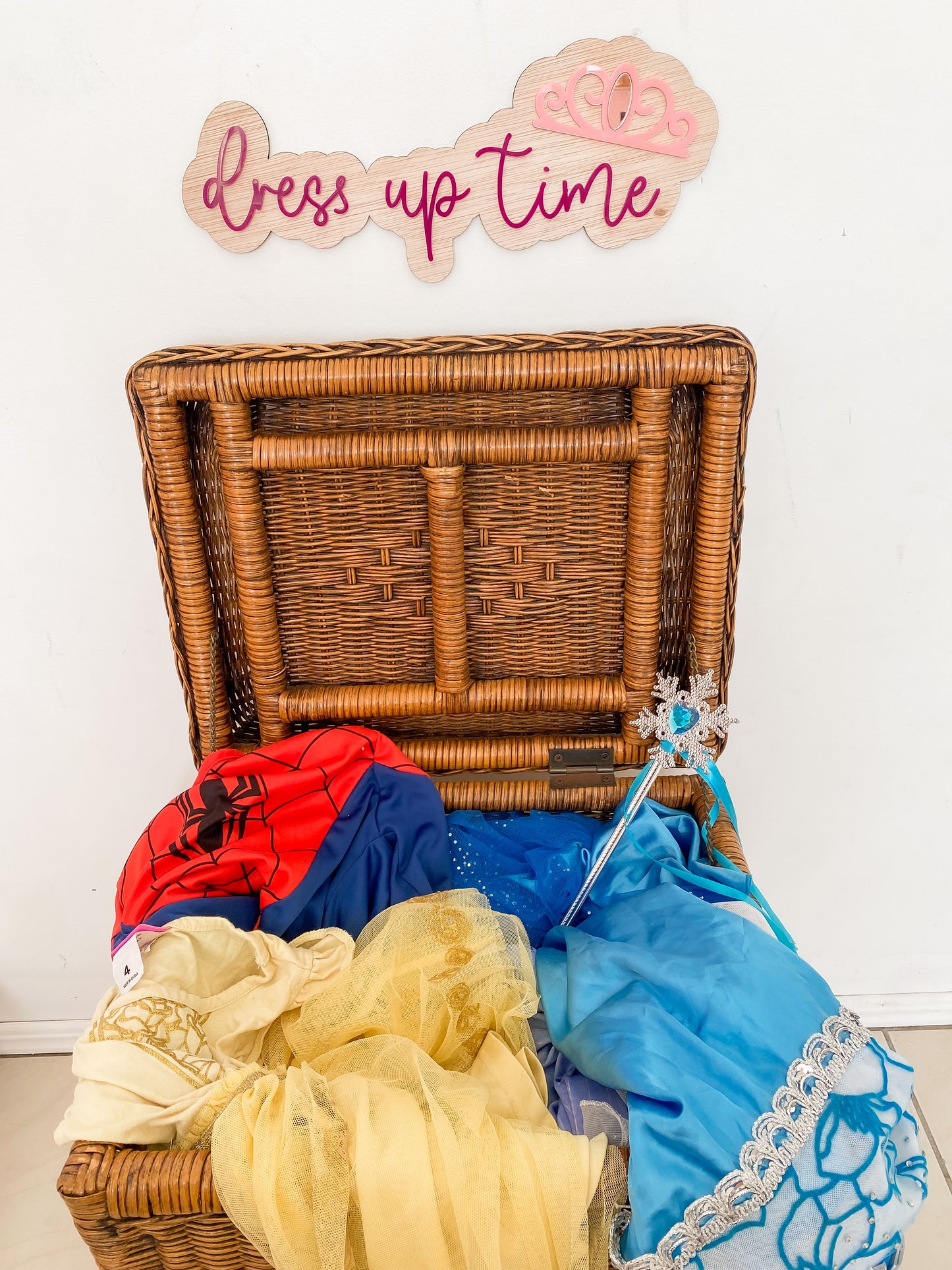 Dress Up Time Wall Sign MASK