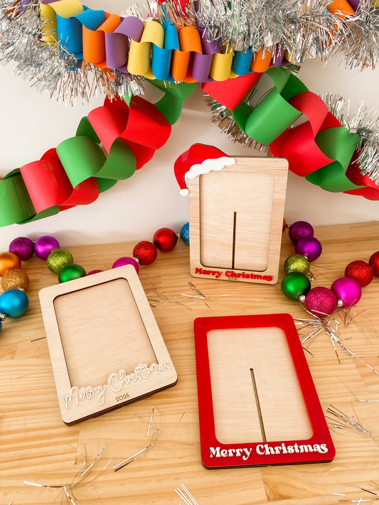 Merry Christmas Acrylic Photo Frame