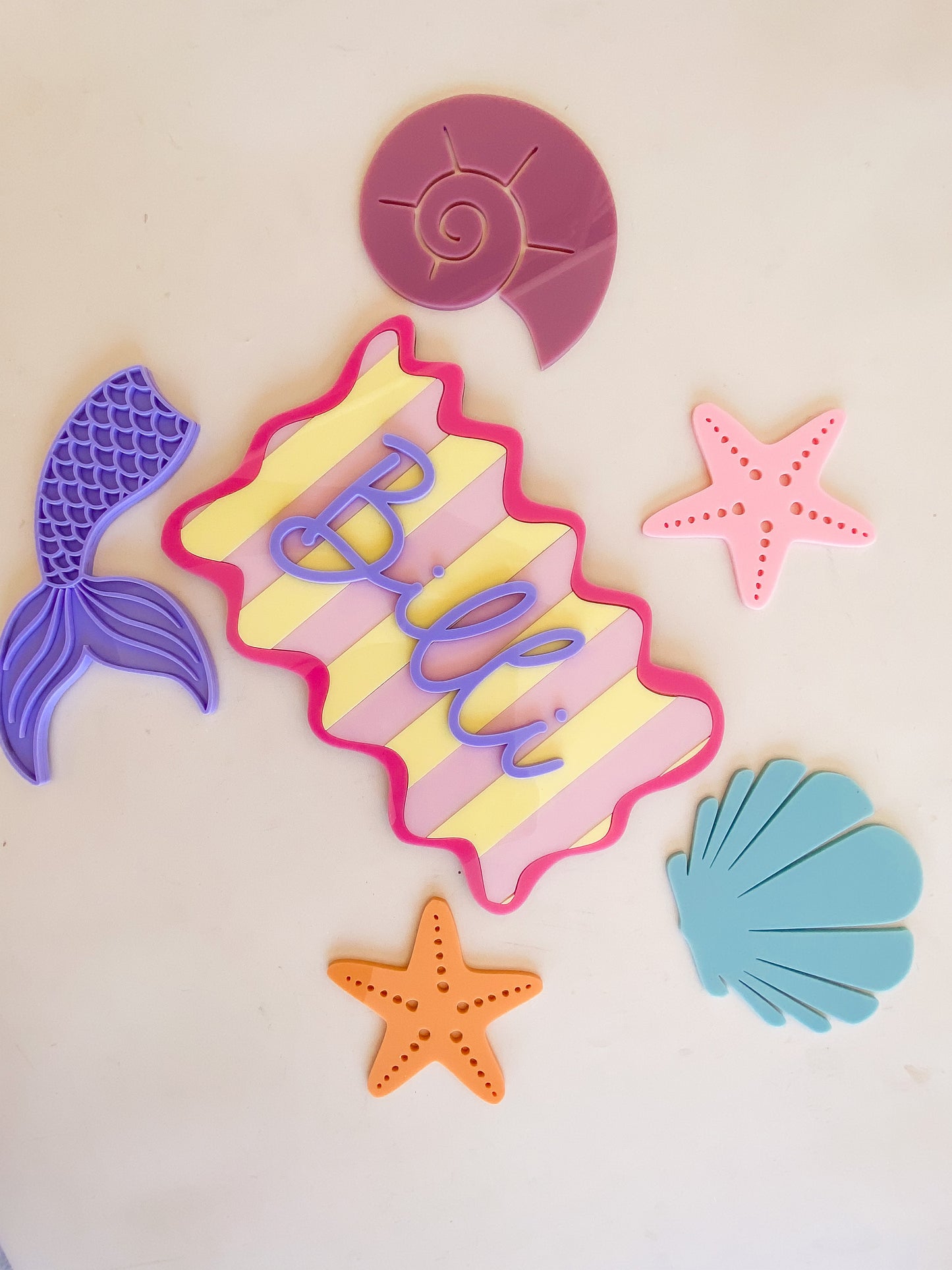 Mermaid Pop Shapes