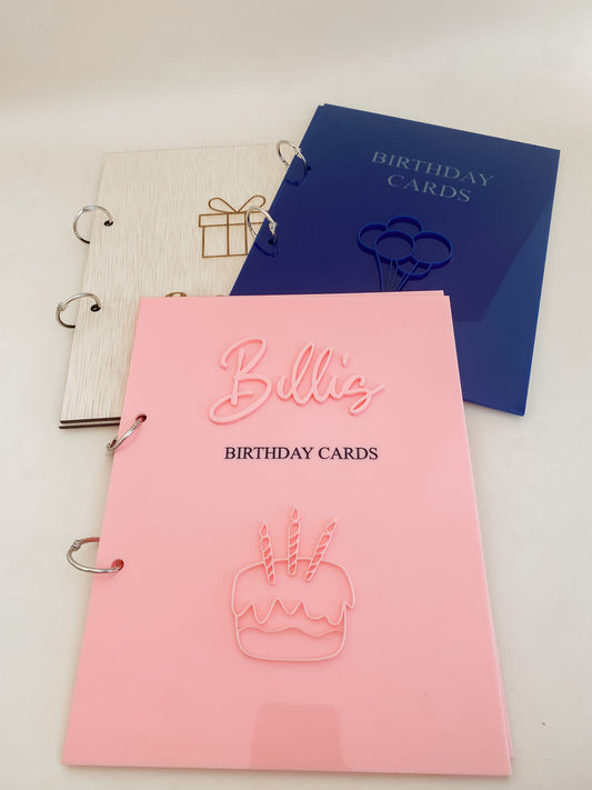 XL Birthday Card Keepers