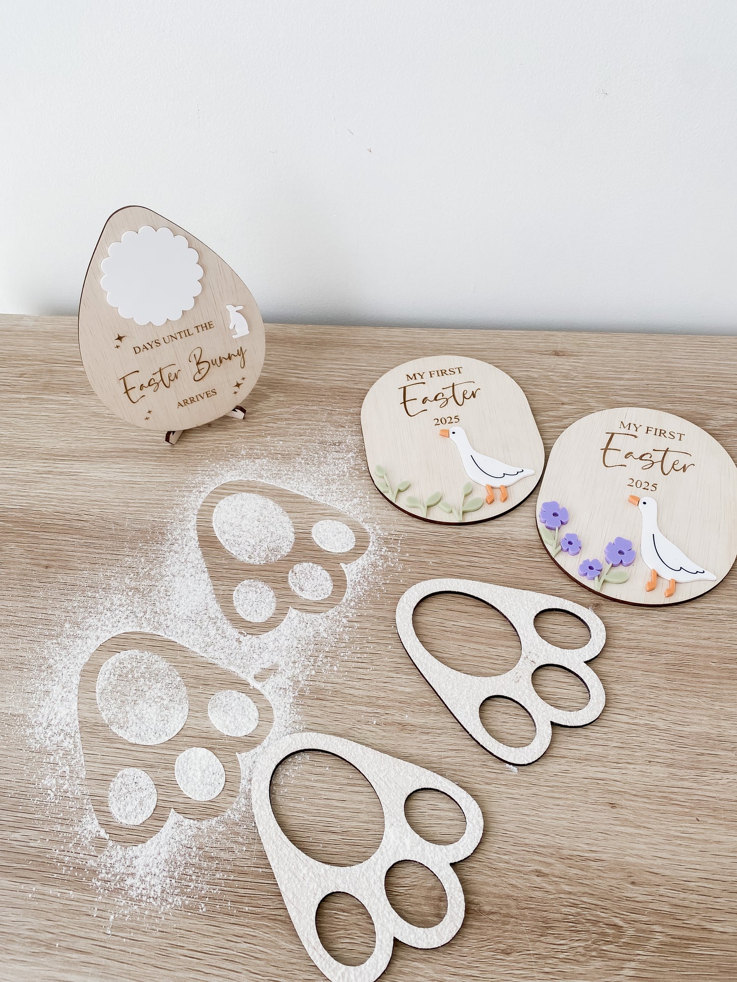 Easter Bunny Footprints