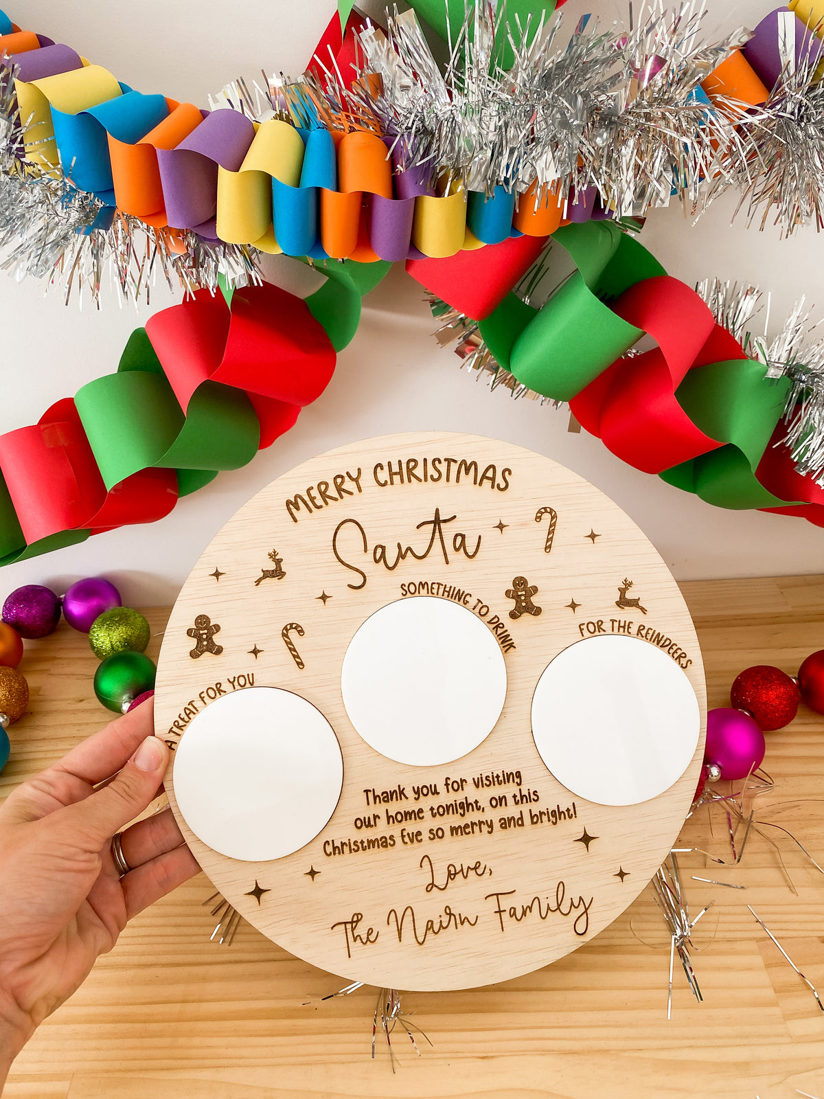 Santa's Magical Treat Board