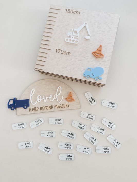 Construction Heights Chart