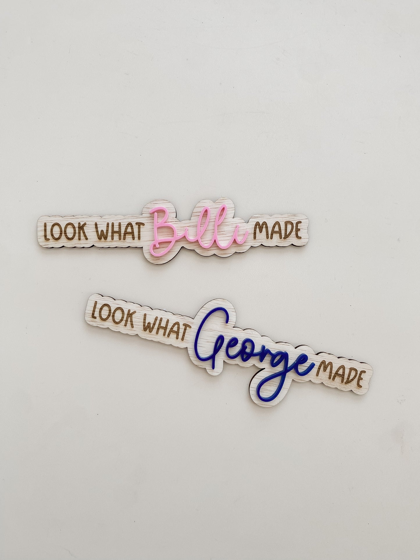 Personalised Art Display Signs