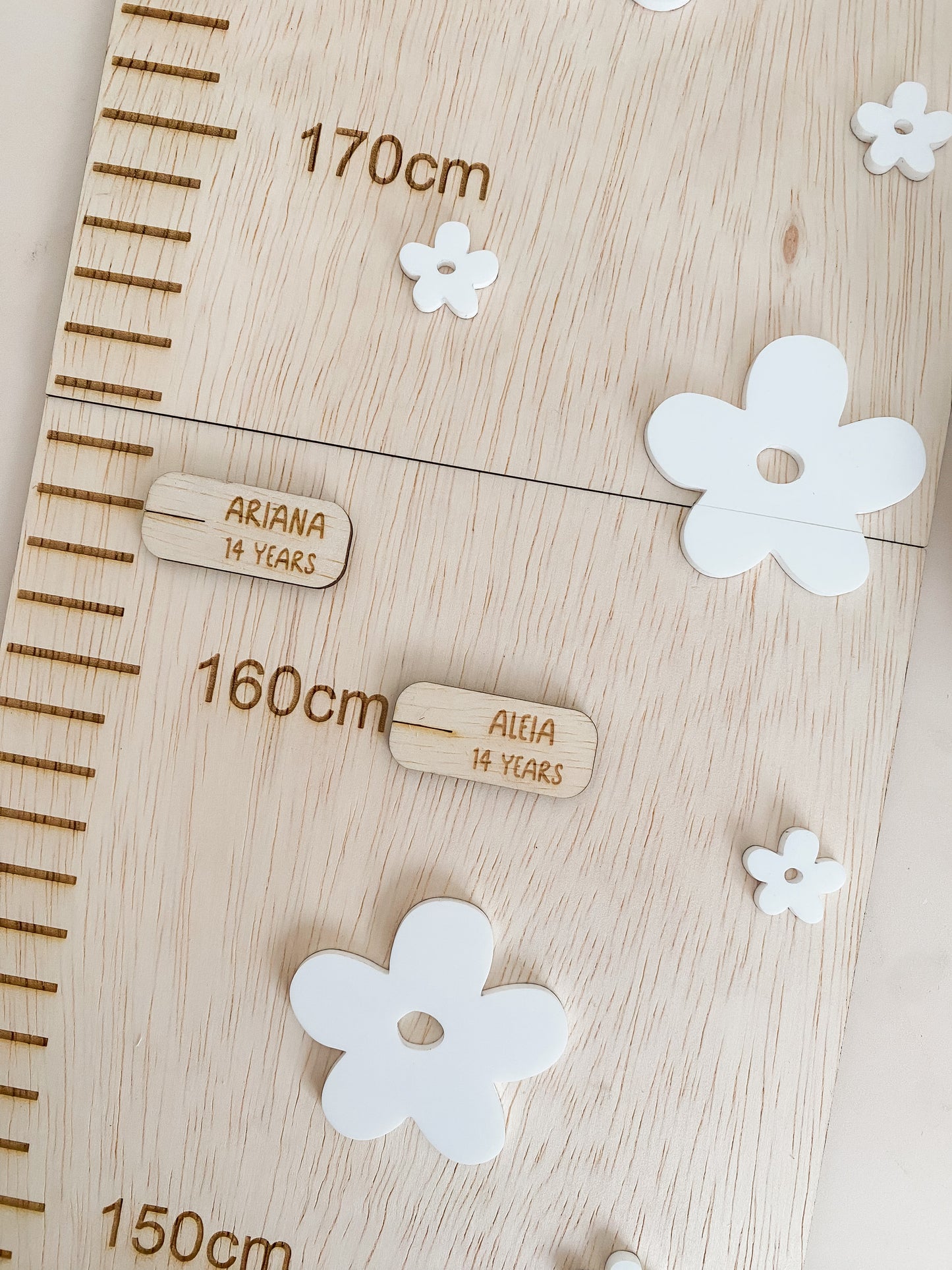 Height Chart Measurement Tags - HALF YEARLY