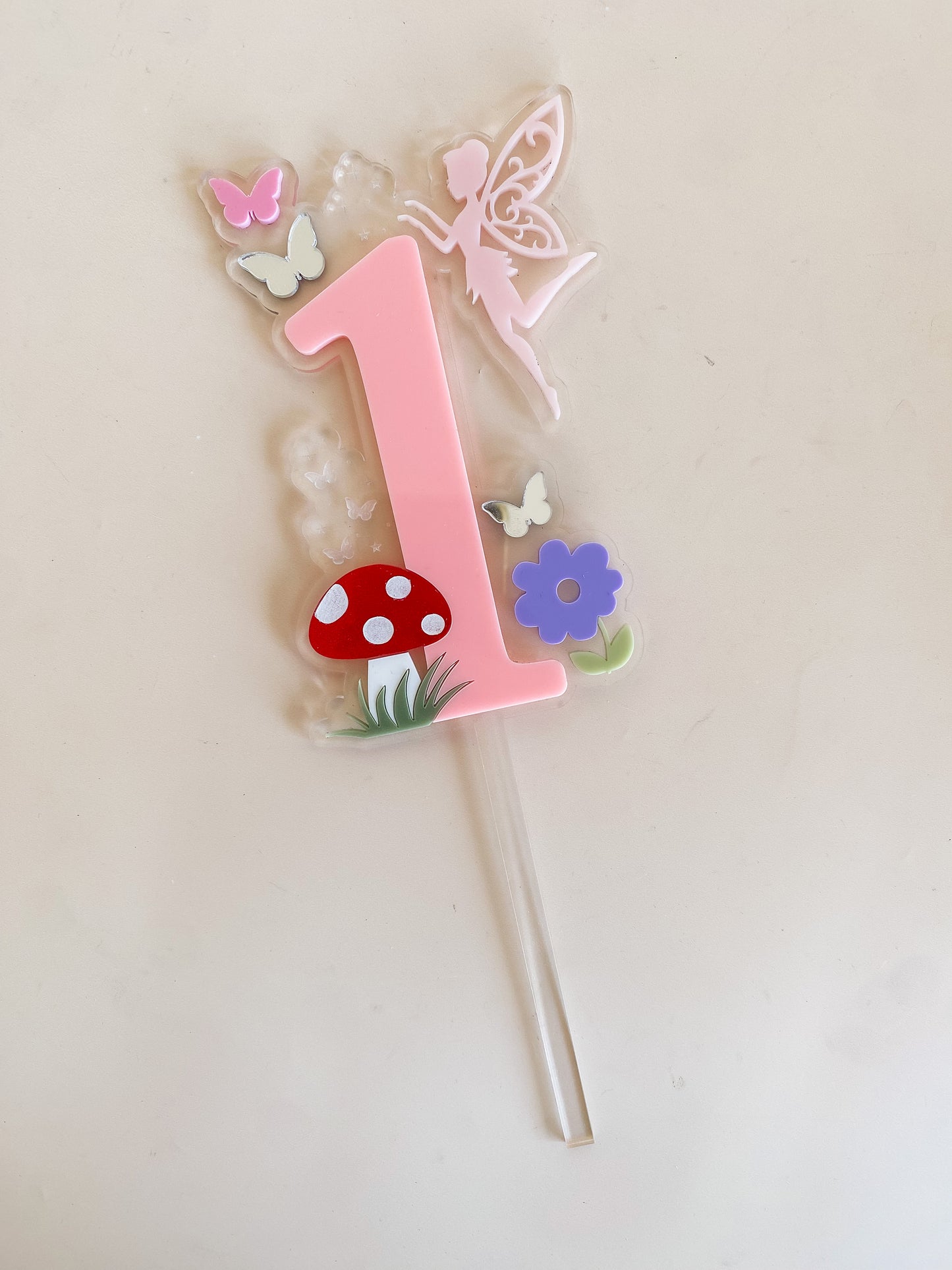 Fairy Garden Cake Topper