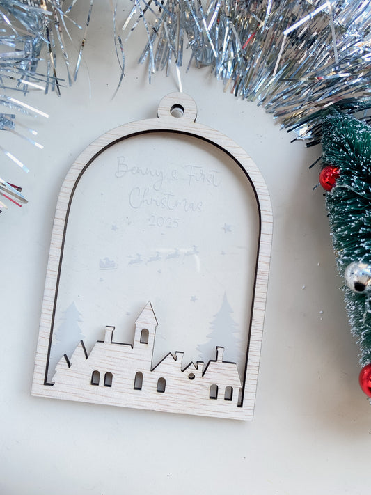 Christmas Bauble - My First Christmas Personalised