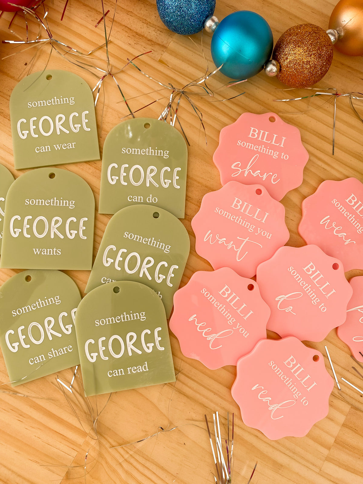 Personalised Mindful Gift Tags