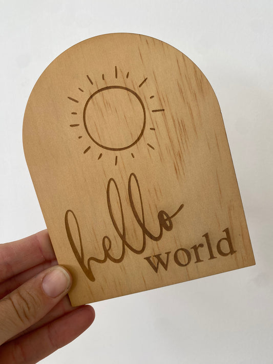 Hello World Sun