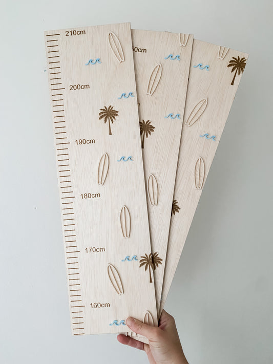 Surfer Children's Height Chart