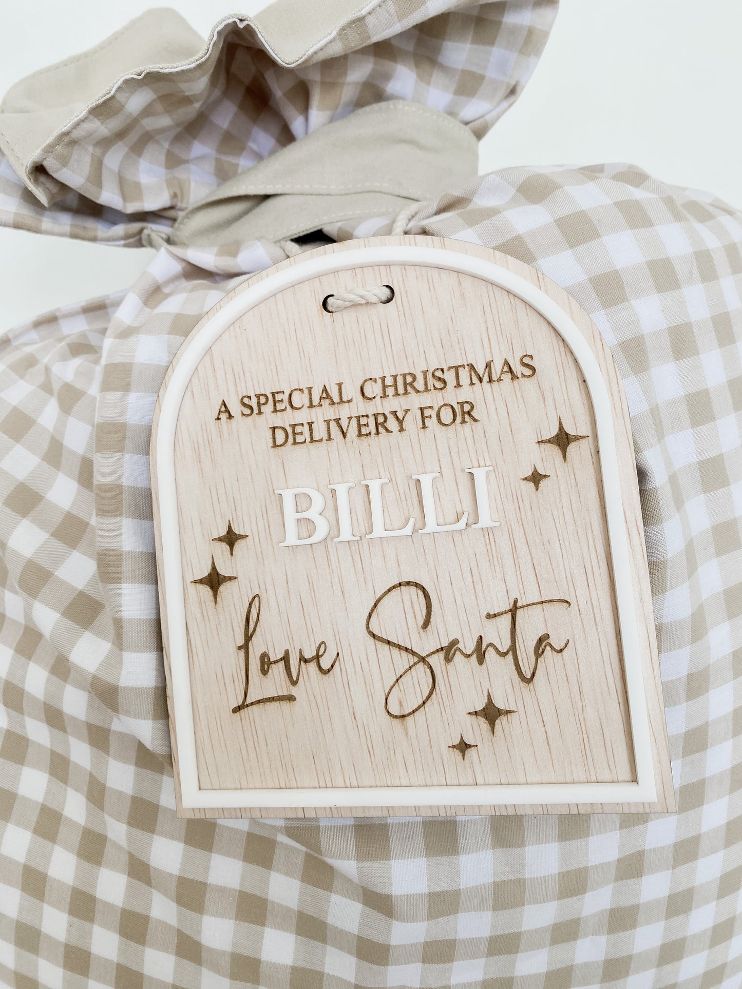 Present Sack Tags