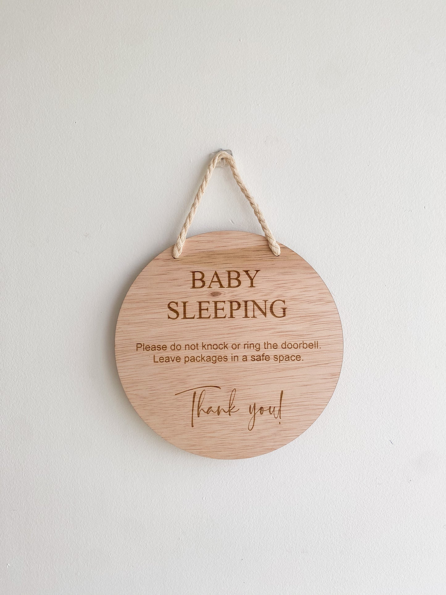 Do Not Knock - Baby Sleeping