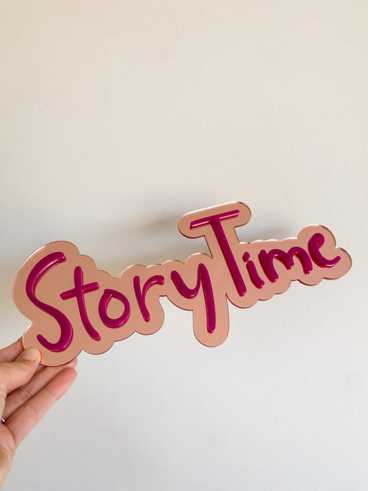 Story Time Wall Sign