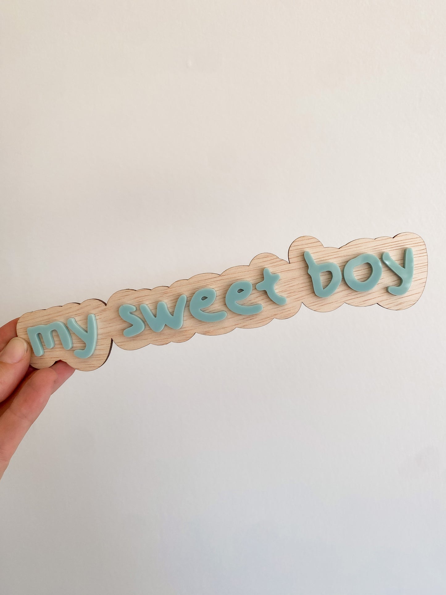 My Sweet Boy Wall Sign